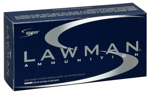 Speer 53880 Lawman Training Clean-Fire 40 S&W 180 gr Total Metal