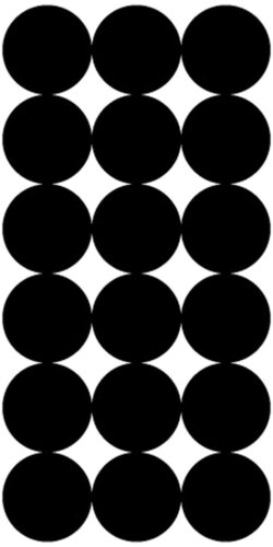 Pro-Shot P216 SplatterShot Repair Pasters Black 1 Self-Adhesive 2
