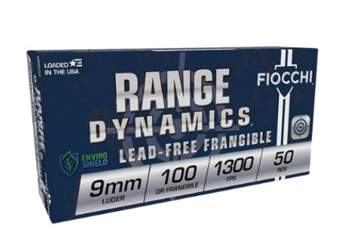 FIO 9MM 100 FRANGIBLE 50