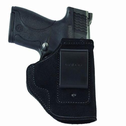 Galco STO266B Stow-N-Go  IWB Black Leather Belt Clip Fits 1911 4-