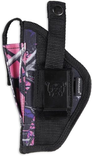 Bulldog FSN1MDG Extreme  OWB Muddy Girl Camo Nylon Belt Loop/Clip