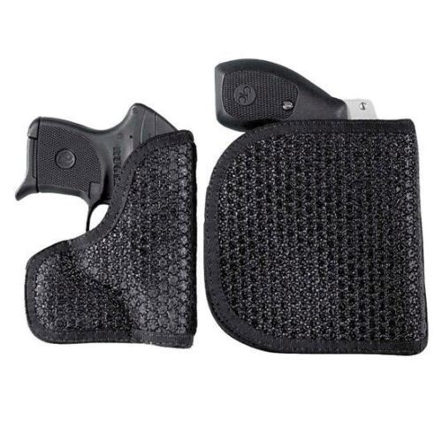 DeSantis Gunhide M44BJR8Z0 Super Fly  Black Rubberized Fabric Poc