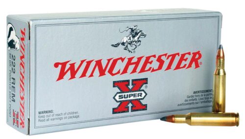 Winchester Ammo X222R Super X  222 Rem 50 gr Jacketed Soft Point