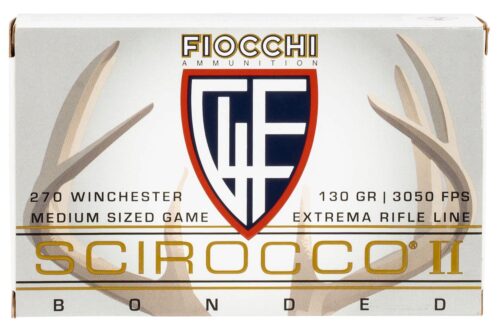 Fiocchi 270SCA Hyperformance  270 Win 130 gr Swift Scirocco II Bo