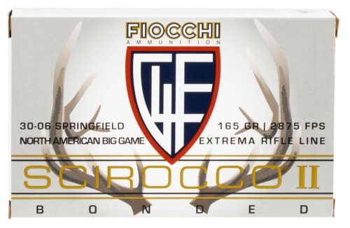 Fiocchi A3006SCA SCIROCCO BONDED Extrema 30-06 Springfield 165 gr