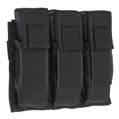 Tacshield T3603BK Universal Triple Pistol Triple Black 1000D Nylo