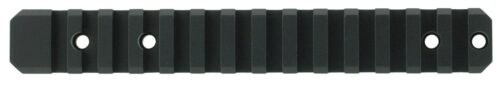 Talley PLO252725 Savage Picatinny Rail  Black Anodized Mount Long