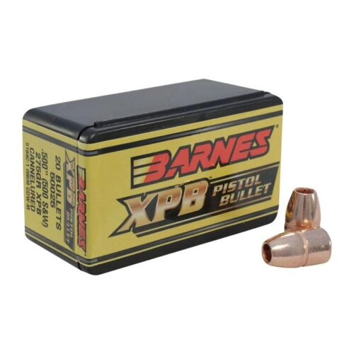 BARNES XPB 500 S&W (0.500'') PISTOL BULLETS