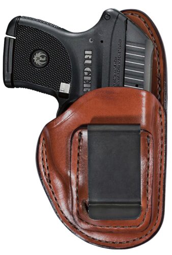 Bianchi 19234 100 Professional  IWB Size 11 Tan Leather Belt Clip