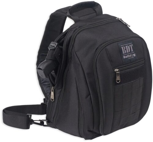 Bulldog BDT408B BDT Tactical Sling Pack Small Style Nylon w/ Blac