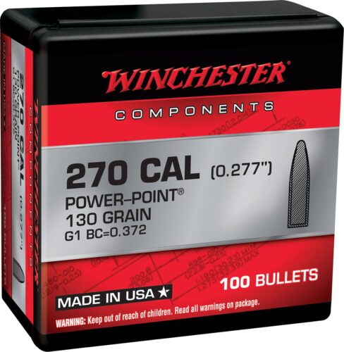 Winchester Ammo WB270P130X Centerfire Rifle  270 Win .277 130 gr