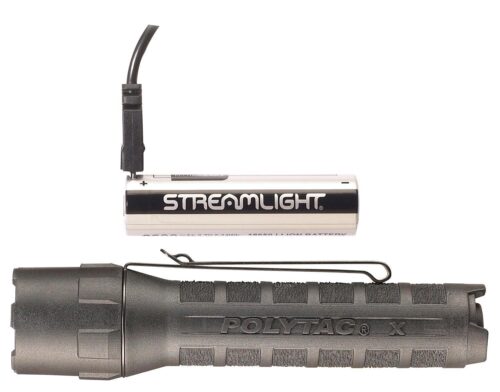 Streamlight 88610 PolyTac X USB  Black 35/260/600 Lumens White LE
