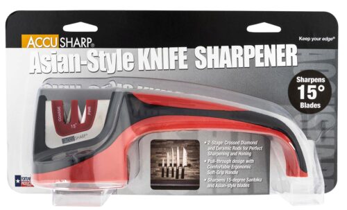 AccuSharp 052C Asian-Style Sharpener Fine Diamond, Ceramic Sharpe