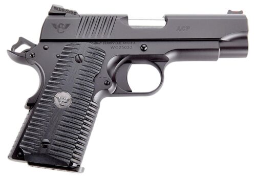 Wilson Combat ACPCP45 ACP Compact SAO 45 ACP 4 7+1 Black Armor-Tu