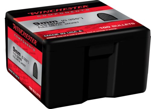 Winchester Ammo WB9FB115X Centerfire Handgun Reloading 9mm .355 1