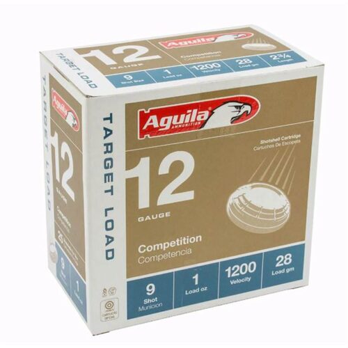 Aguila 1CHB1306 Target Load Competition 12 Gauge 2.75 1 oz 9 Shot