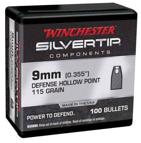 Winchester Ammo WB9ST115X Centerfire Handgun Reloading 9mm .355 1