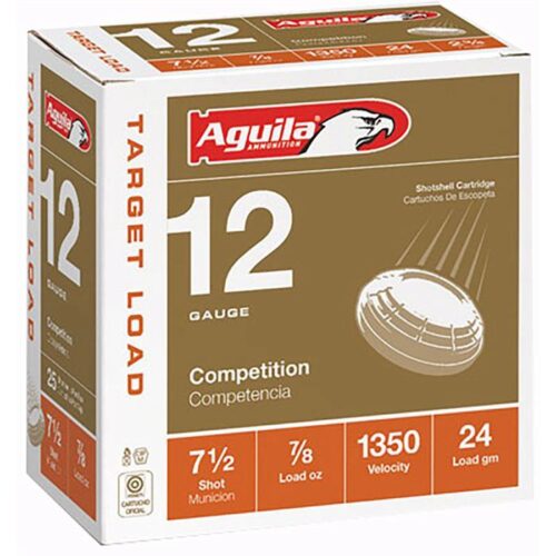 Aguila 1CHB1250 Target Load Competition 12 Gauge 2.75 7/8 oz 7.5