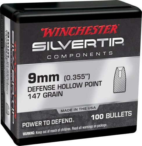 Winchester Ammo WB9ST147X Centerfire Handgun Reloading 9mm .355 1