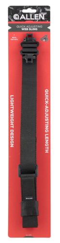 Allen 8061 Quick Adjusting  Rifle Sling w/Swivels Black Nylon Adj