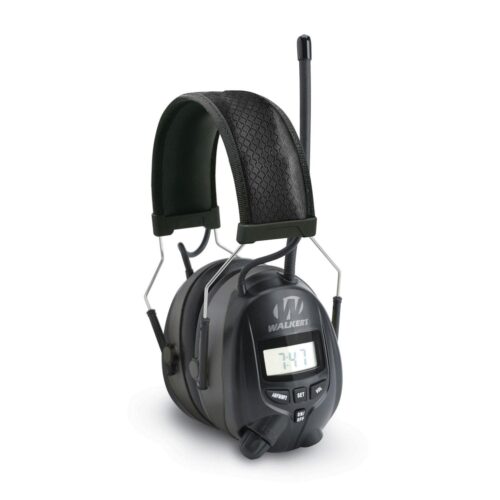 Walker's GWPRDOM AM/FM Digital Muff Polymer 25 dB Over the Head B