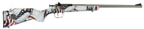 Crickett KSA3168 Youth  22 LR 1rd 16.12 Stainless Steel Barrel, F