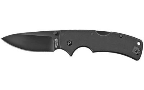 Cold Steel CS58B American Lawman 3.50 Folding Plain Drop Point Po
