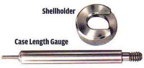 Lee Case Length Gage and Shell Holder 8x56mmR Mann