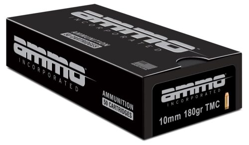 Ammo Inc 10180TMCA50 Signature  10mm Auto 180 gr Total Metal Case