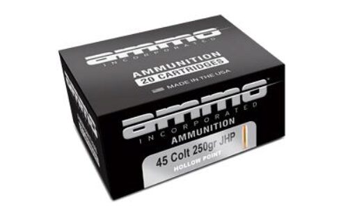 Ammo Inc 45C250JHPA20 Signature  45 Colt 250 gr Jacket Hollow Poi