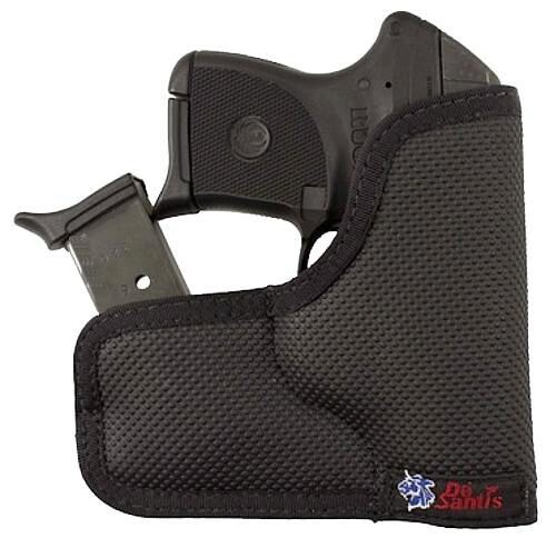 DeSantis Gunhide M33BJG3Z0 Nemesis Ammo Pocket Black Rubberized F