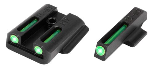 TruGlo TG131RT2 TFO  Black | Green Tritium & Fiber Optic Front Si