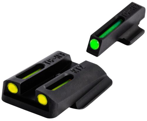 TruGlo TGTG131RT2Y TFO  Black | Green Tritium & Fiber Optic Front