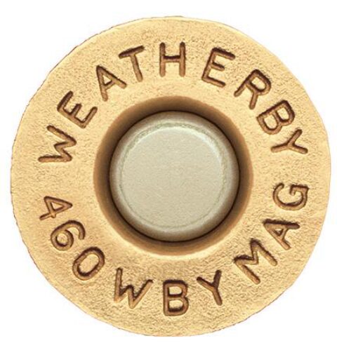 Weatherby Unprimed Brass Rifle Cartridges 20/ct  .460 Wby