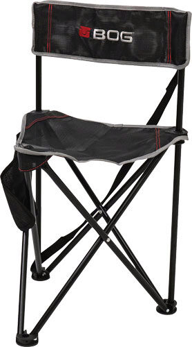 Bog-Pod 1117130 Triple Play  Chair, 3 Legs, Black, Steel Frame, E