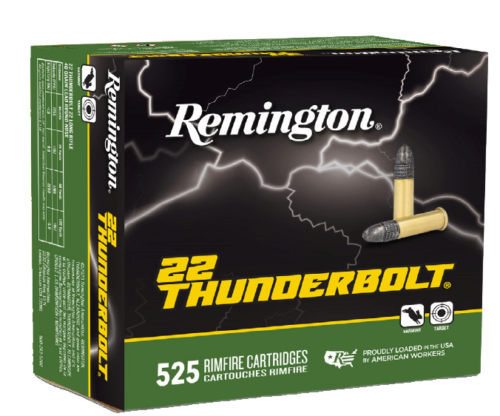 Remington Ammunition R21271 Thunderbolt Bulk 22 LR 40 gr Lead Rou