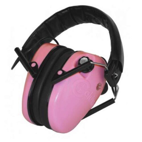 Caldwell 487111 E-Max Low-Profile Muff 23 dB Over the Head Pink/B