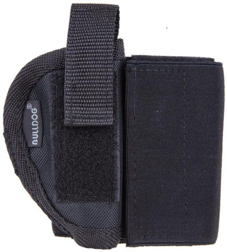 Bulldog WANK20R Ankle  Black Elastic Velcro Fits Glock 43 Fits Ru