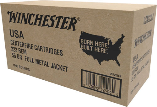 USA WHITE BOX 223 REMINGTON RIFLE AMMO