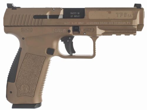 Canik HG4863DN TP9SA Mod.2 9mm Luger 18+1 4.46 Black Match Grade