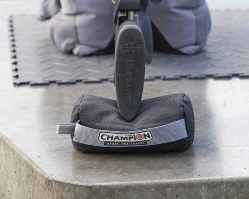 Champion Targets 40892 Shooting Bag  Rear Wedge Bag Black w/Gray