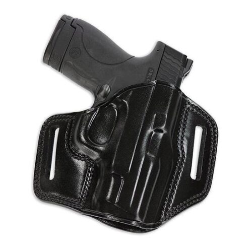 Galco CM800B Combat Master  OWB Black Leather Belt Slide Fits Glo