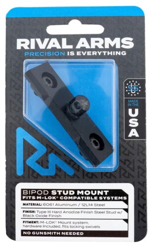 Rival Arms M-LOK Bipod Stud Mount Black