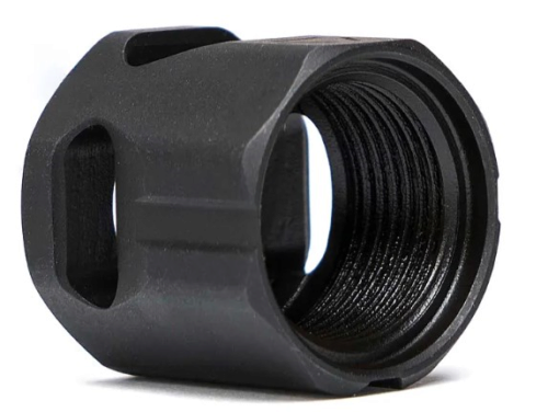 Strike Industries MCCIRCLE Micro Threaded Compensator Black Steel