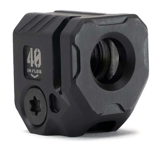 Strike Industries MCQUAD Micro Threaded Compensator Black Steel 0