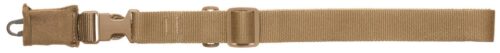 Tacshield T6005CY CQB Sling made of Coyote Webbing with HK Snap H