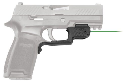 Crimson Trace 0177801 LG-420G Green Laserguard  Black Sig Sauer P