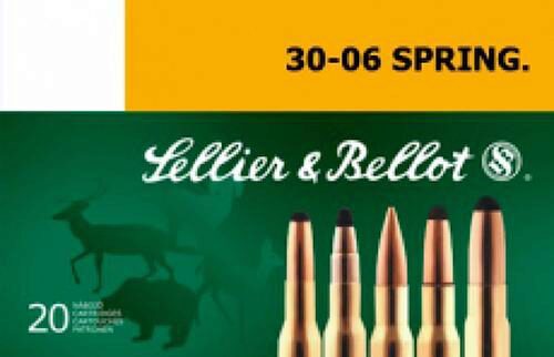 Sellier & Bellot SB3006E Rifle  30-06 Springfield 180 gr Soft Poi