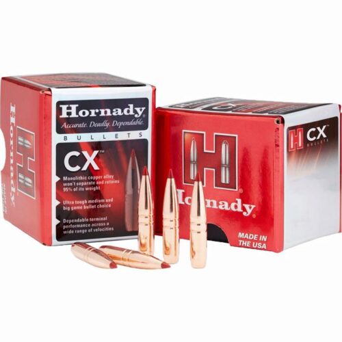 Hornady 254104 CX  25 Cal .257 90 gr Boat Tail 50 Per Box/ 25 Cas
