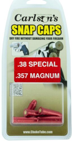 Carlson's Choke Tubes 00057 Snap Cap Pistol 38 Special 357 Mag Al